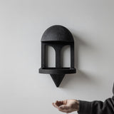 Product gallery view of 3D Printed Arched Mushroom Wall Shelf.