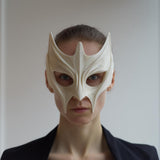 Alternate gallery view of 3D Printed Horned Futuristic Face Mask.