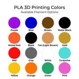 Alternate product view of 3D Printed Kitsune Mask.