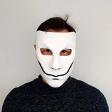 Additional product view of 3D Printed Smiling Phantom Cosplay Mask.