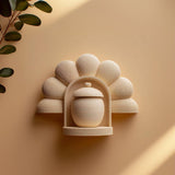 Additional product view of 3D Printed Flower Memorial Wall Shelf with Urn.