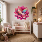 Product view of Sleeping Fairy Wall Vinyl Decal.