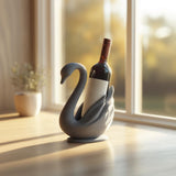 Product gallery view of 3D Printed Swan Wine Bottle Holder.