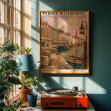 Product view of Nyhavn Copenhagen Travel Poster.