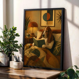 Additional product view of Basset Hound Poster.