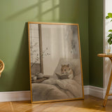 Additional product detail of Chinese Hamster Reading in Bed Poster.