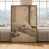 Product gallery view of Hamster Reading Book Poster.
