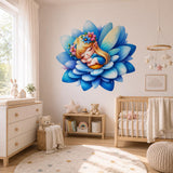 Product gallery view of Sleeping Fairy Wall Vinyl Decal.