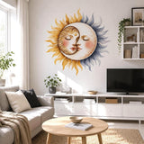 Product gallery view 2 of Sun and Moon Wall Vinyl Decal.