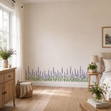 Additional product detail of Lavender Border Wall Vinyl Decal.