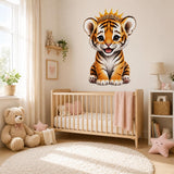 Additional product view of Cute Tiger Cub Wall Vinyl Decal.