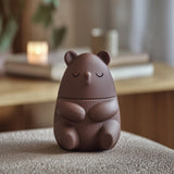 3D Printed Sleeping Bear Memorial Urn shown in the product image.