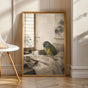 Product view of Senegal Parrot Reading in Bed Poster.