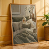 Additional product presentation of Pearl Cockatiel Reading in Bed Poster.