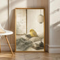 Product view of Gloster Canary Reading in Bed Poster.