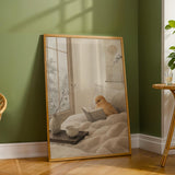 Additional product detail of Cinnamon Canary Reading in Bed Poster.