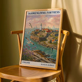 Alternate gallery view of Suomenlinna Fortress Art Print Poster.