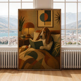 Product gallery view of Basset Hound Poster.