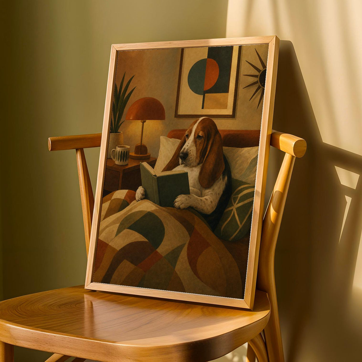 Alternate gallery view of Basset Hound Poster.