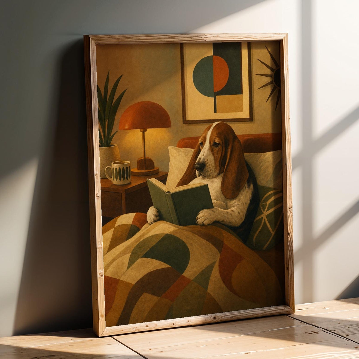 Additional product detail of Basset Hound Poster.
