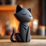 Sleeping Cat Memorial Urn shown in the product image.