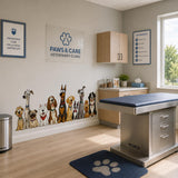 Alternate gallery view of Funny Dog Group Wall Vinyl Decal.