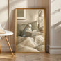 Product view of English Budgerigar Reading in Bed Poster.