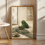 Product view of Eclectus Parrot Reading in Bed Poster.