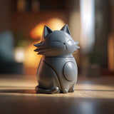 Product gallery view of Sitting Cat Memorial Urn.