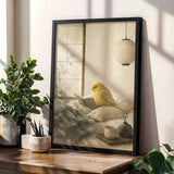 Product gallery view of Gloster Canary Reading in Bed Poster.
