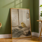Additional product detail of Gloster Canary Reading in Bed Poster.