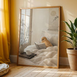 Additional product view of Cinnamon Canary Reading in Bed Poster.