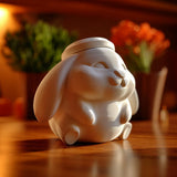 Product gallery view of 3D Printed Sleeping Bunny Memorial Urn.