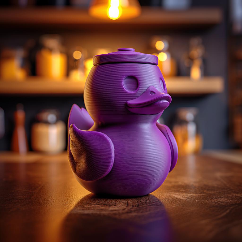 Product gallery view of Rounded Duck Memorial Urn.