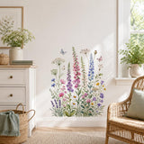 Alternate gallery view of Watercolor Wildflower Meadow Wall Vinyl Decal.