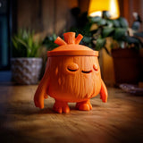 Product gallery view of Cute Tree Stump Memorial Urn.