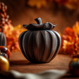 Additional product view of Pumpkin Memorial Urn with Lid.