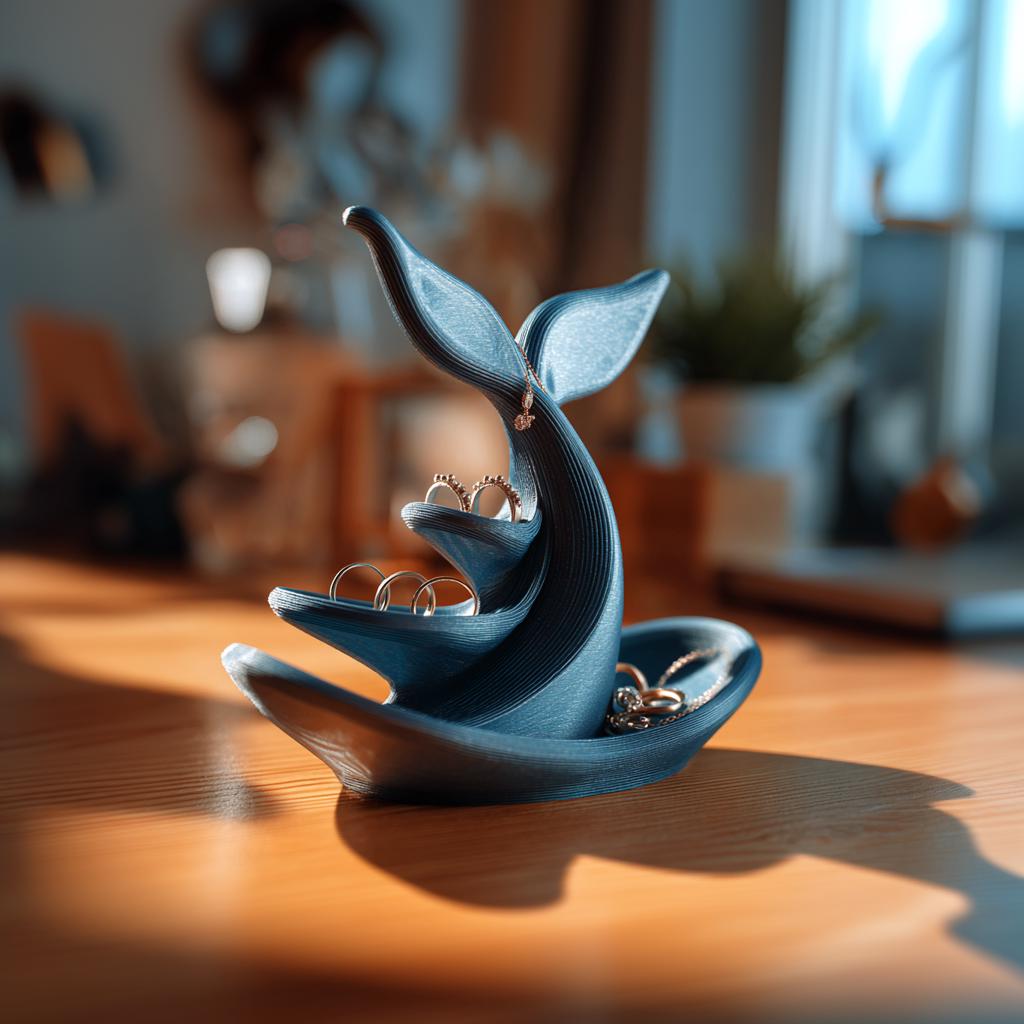 Product gallery view of Whale Jewelry Holder.