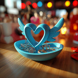 Product gallery view of Winged Heart Jewelry Organizer.