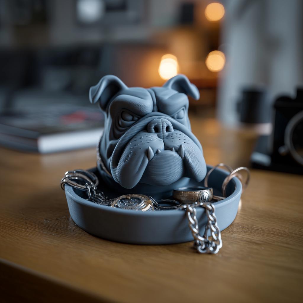 Product gallery view of Bulldog Jewelry Organizer.
