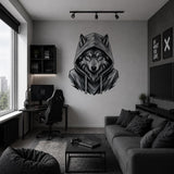 Product gallery view 15 of Wolf in Hoodie Wall Vinyl Decal.