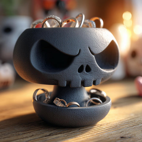 Skull Jewelry Organizer shown in the product image.