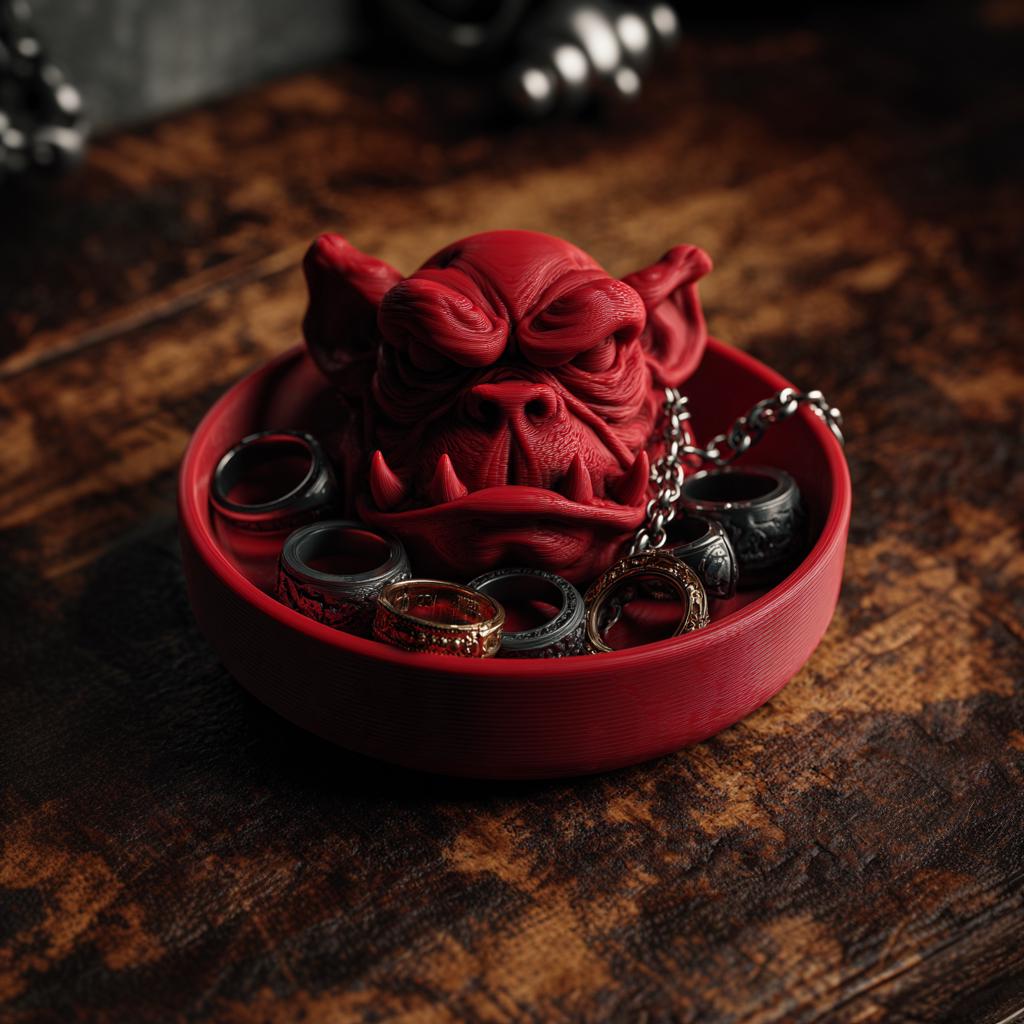 Product gallery view of Demon Jewelry Organizer.