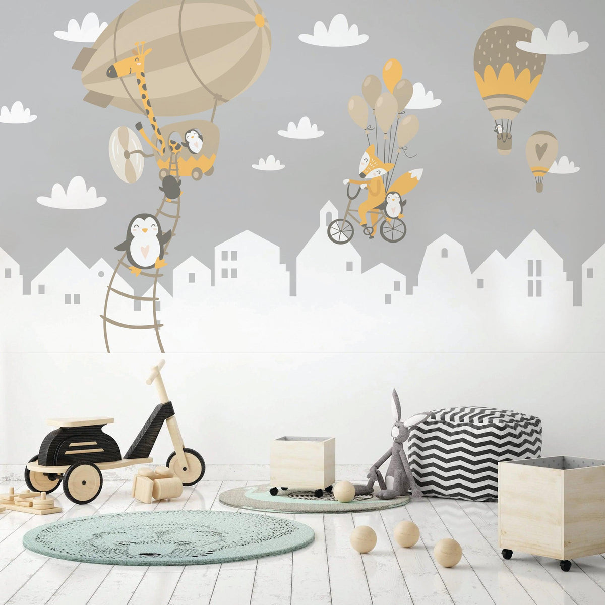 Alternate product view of WhimsyLand Wall Decals.