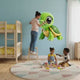 Cute sea turtle wall decal shown in a product video.