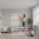 Cute cat family wall decal shown in a product video.
