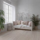 Baby elephant nursery wall decal shown in a product video.