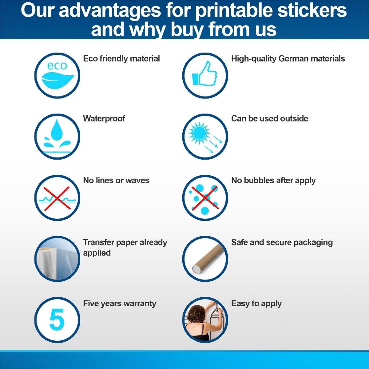 Product comparison graphic