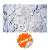 Elegant marble vinyl wallpaper sticker with a realistic design.