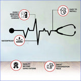 EMT medical heroes vinyl decal features installation instructions and quality highlights.